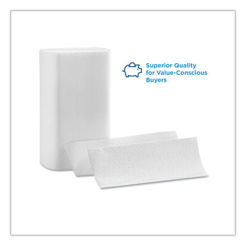 Blue Select Multi-fold 2 Ply Paper Towel, 9.2 X 9.4, White, 125/pack, 16 Packs/carton