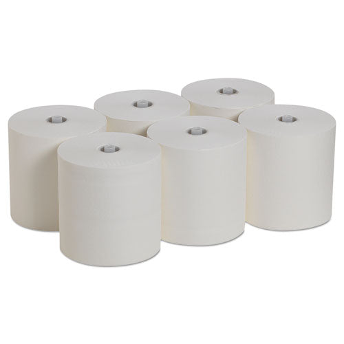 Pacific Blue Ultra Paper Towels, 1-ply, 7.87" X 1,150 Ft, Natural, 6 Rolls/carton