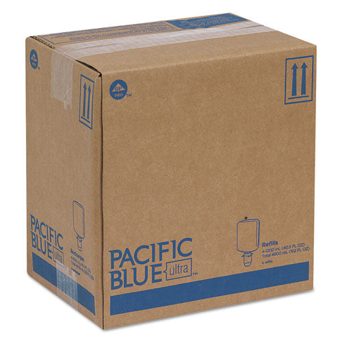 Pacific Blue Ultra Foam Soap Manual Dispenser Refill, Antimicrobial, Pacific Citrus, 1,200 Ml, 4/carton