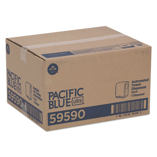 Dispensador automático de toallas de papel Pacific Blue Ultra, 12.9 x 9 x 16.8, negro