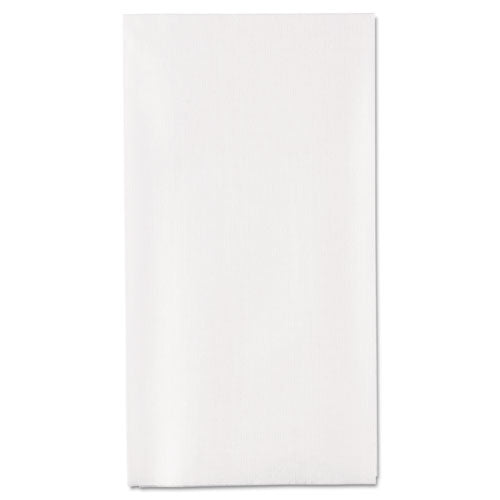 Toallas de repuesto de lino plegadas en 1/6, 13 x 17, blancas, 200/caja, 4 cajas/cartón