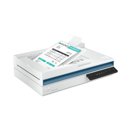 Scanjet Pro 3600, resolución óptica de 1200 ppp, alimentador automático de documentos a doble cara de 60 hojas