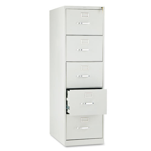 210 Series Vertical File, 2 Letter-size File Drawers, Putty, 15" X 28.5" X 29"