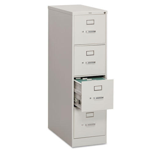 310 Series Vertical File, 5 Legal-size File Drawers, Charcoal, 18.25" X 26.5" X 60"