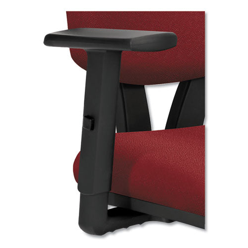 Silla de trabajo con respaldo de malla serie Volt, soporta hasta 250 lb, altura del asiento de 18.25" a 22.38", color negro