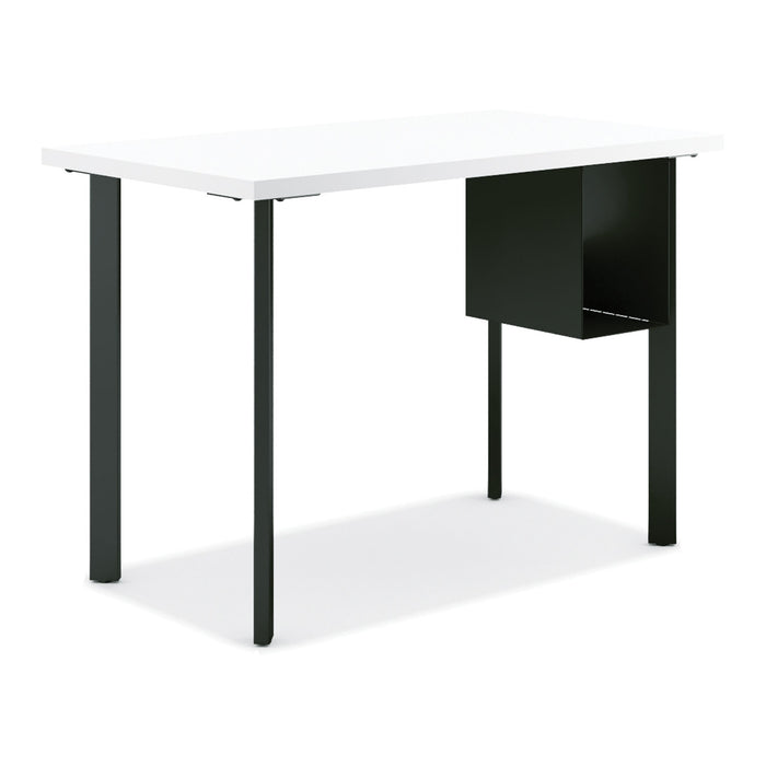 Coze - Superficie de trabajo para escritorio, rectangular, 42" x 24", blanco diseñador