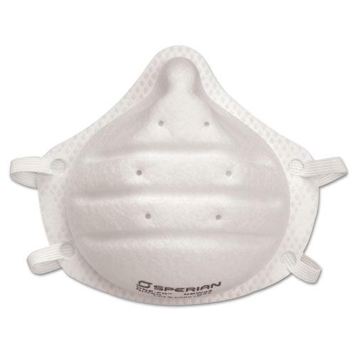 One-fit N95 Single-use Molded-cup Particulate Respirator, One Size Fits Most, White, 10/pack