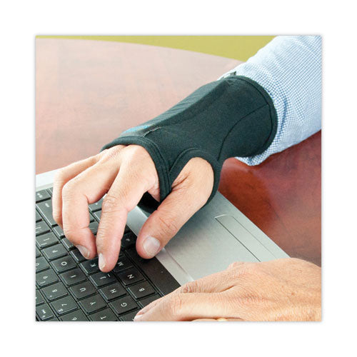 Muñequera Smartglove, mediana, se adapta a manos de hasta 3.75" de ancho, negra