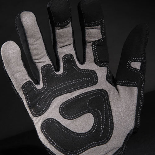 General Utility Spandex Gloves, Black, Large, Pair