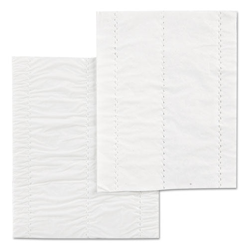 Meat Tray Pads, 6 X 4.5, White/yellow, Paper, 1,000/carton