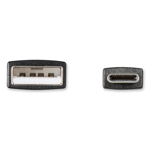 Cable USB a USB-C, 10 pies, negro
