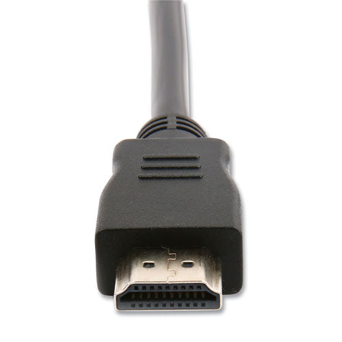 Cable HDMI versión 1.4, 25 pies, negro