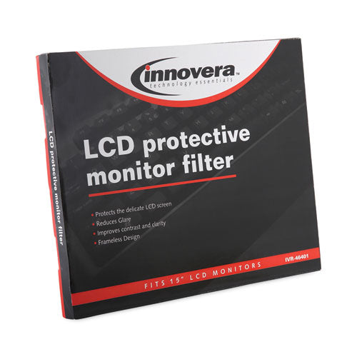 Filtro de protección antideslumbrante para monitor Lcd para monitor de pantalla plana de 15"