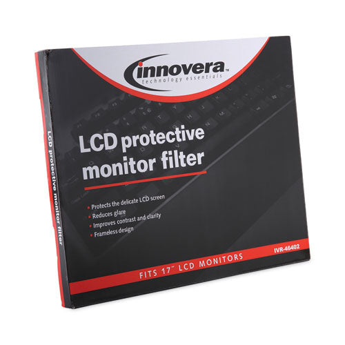 Filtro de protección antideslumbrante para monitor Lcd para monitor de pantalla plana de 17" a 18"