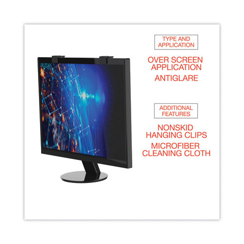 Filtro de protección antideslumbrante para monitor Lcd para monitor de pantalla plana de 19"