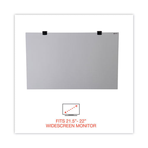 Filtro protector de monitor Lcd antideslumbrante para monitor plano de pantalla ancha de 21,5" a 22", relación de aspecto 16:9/16:10
