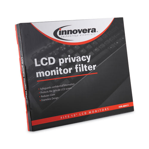 Filtro de monitor de privacidad de desenfoque antideslumbrante premium para monitor de pantalla plana de 15 "