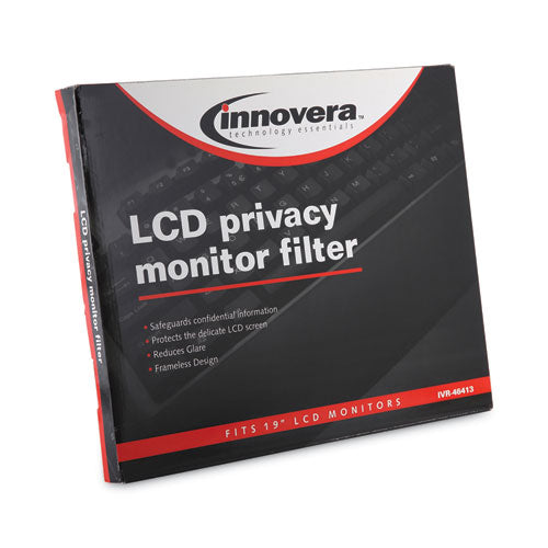 Filtro de privacidad de desenfoque antirreflejo premium para monitor plano de 19" a 20"