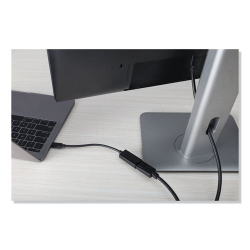 Adaptador USB tipo C a Displayport, 6 pies, negro