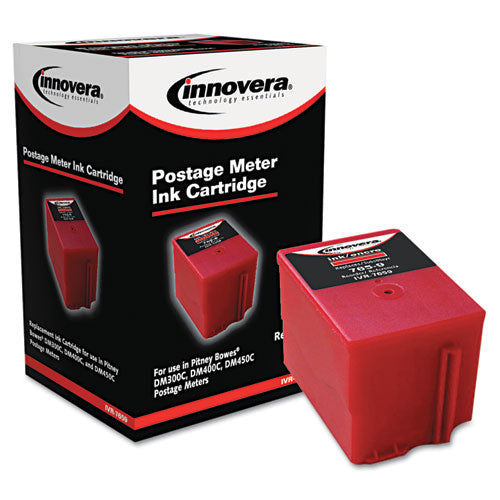 Compatible Red Postage Meter Ink, Replacement For 765-9 (7659), 8,000 Page-yield