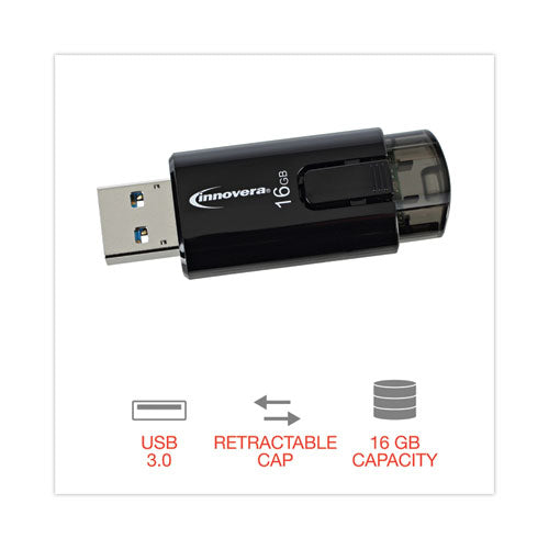 Memoria USB 3.0, 16 Gb, 3/paquete
