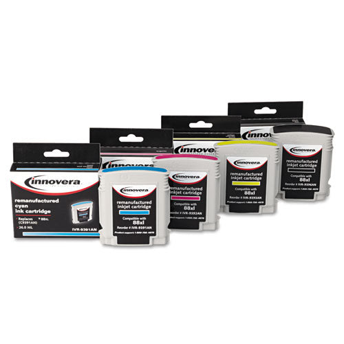 Remanufactured Cyan High-yield Ink, Replacement For 88xl (c9391an), 1,700 Page-yield