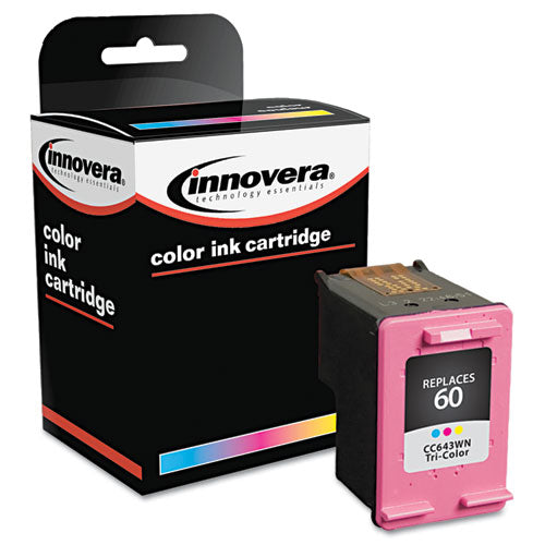 Remanufactured Tri-color Ink, Replacement For 60 (cc643wn), 165 Page-yield