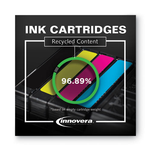 Remanufactured Black Ink, Replacement For 972 (f6t80an), 3,500 Page-yield