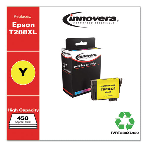 Remanufactured Cyan High-yield Ink, Replacement For T288xl (t288xl220), 450 Page-yield
