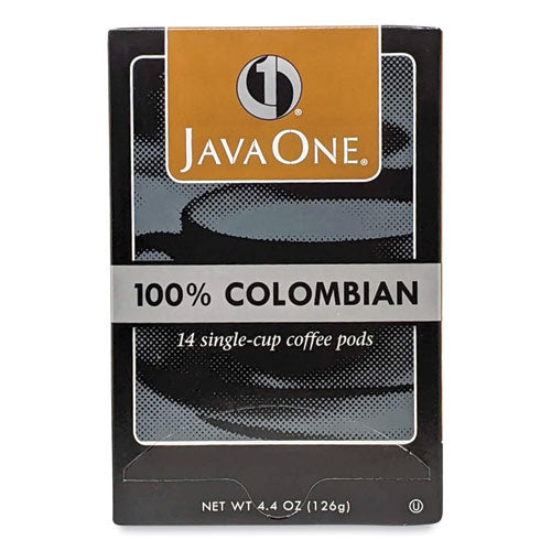 Café en cápsulas, Supremo colombiano, taza individual, 14/caja