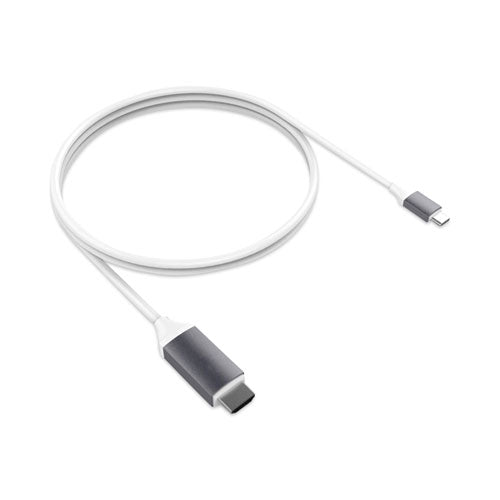 Cable de audio/video HDMI 4k, 6 pies, blanco