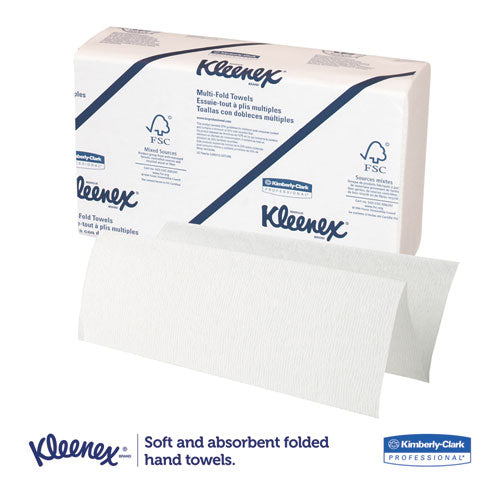 Multi-fold Paper Towels, Convenience, 9.2 X 9.4, White, 150/pack, 8 Packs/carton