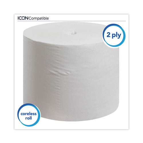 Essential Coreless Srb Bathroom Tissue, Septic Safe, 2-ply, White, 1,000 Sheets/roll, 36 Rolls/carton