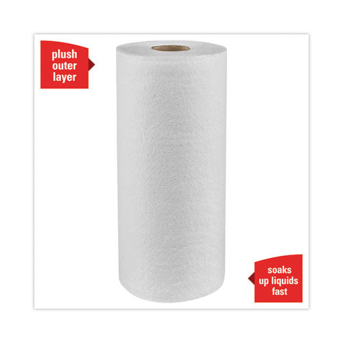 L40 Towels, Small Roll, 10.4 X 11, White, 70/roll, 24 Rolls/carton