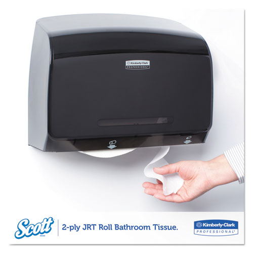 Papel higiénico extralargo Essential Jrt, seguro séptico, 2 capas, blanco, 3,55" x 2000 pies, 6 rollos/cartón