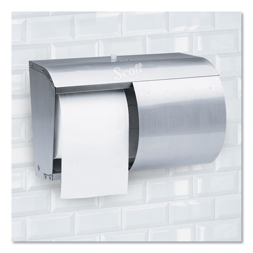 Dispensador de papel higiénico Pro Coreless Srb, 10,13 x 6,4 x 7, acero inoxidable