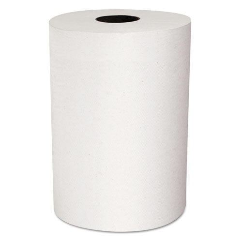 Toallas Control Slimroll, bolsillos absorbentes, 8" x 580 pies, blancas, 6 rollos/cartón