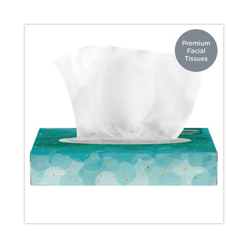 White Facial Tissue Junior Pack, 2-ply, 40 Sheets/box, 80 Boxes/carton