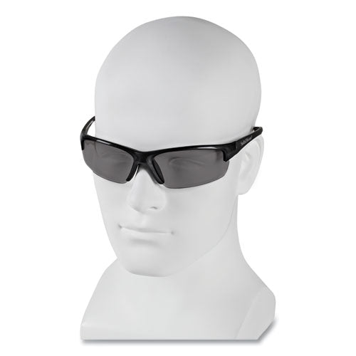 Equalizer Safety Glasses, Gunmetal Frame, Smoke Lens, 12/box
