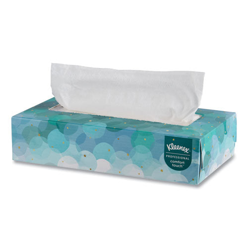White Facial Tissue, 2-ply, White, Pop-up Box, 125 Sheets/box