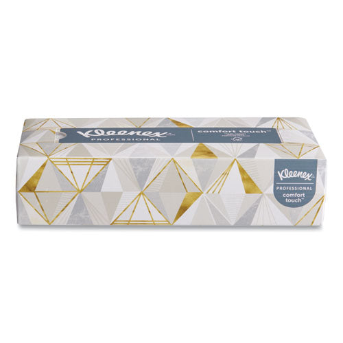 White Facial Tissue For Business, 2-ply, White, Pop-up Box, 125 Sheets/box, 48 Boxes/carton