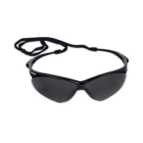 Gafas de seguridad V30 Nemesis, montura negra, lentes ahumados antivaho