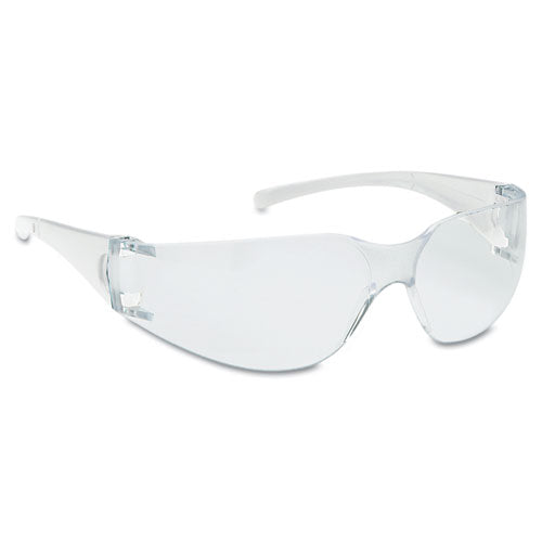 V10 Element Safety Glasses, Clear Frame, Clear Lens