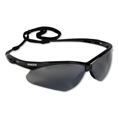 Gafas de seguridad V30 Nemesis, marco negro, lentes ahumados