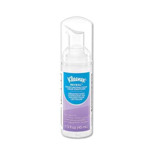 Ultra Moisturizing Foam Hand Sanitizer, 1.5 Oz Pump Bottle, Unscented, 24/carton