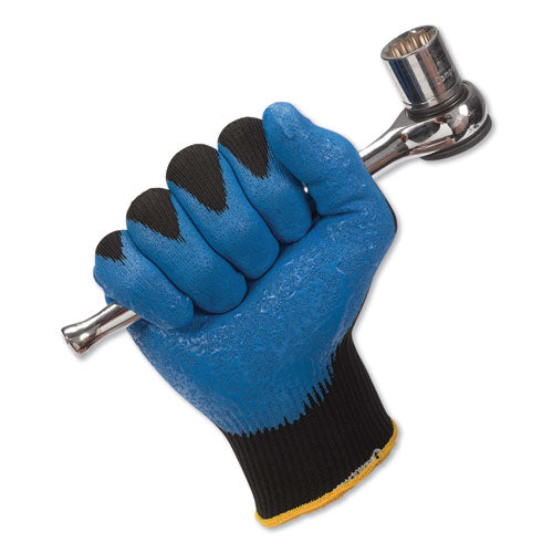 G40 Foam Nitrile Coated Gloves, 230 Mm Length, Medium/size 8, Blue, 12 Pairs