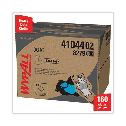 X80 Paños, Hydroknit, Brag Box, 11.1 X 16.8, Blanco, 160/caja