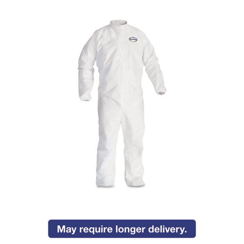 A40 Elastic-cuff, Ankle, Hooded Coveralls, 3x-large, White, 25/carton