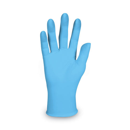 Guantes de nitrilo azul G10 Comfort Plus, azul claro, pequeños, 100/caja