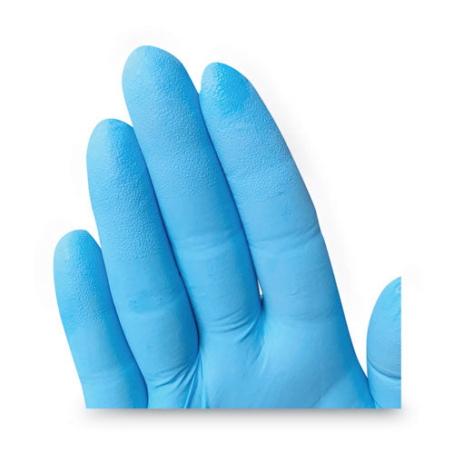 Guantes de nitrilo azul G10 Comfort Plus, azul claro, grandes, 100/caja